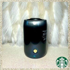 🌟🖤 NWT 2026 Starbucks High-Shine Gunmetal/Pewter SS 12oz Tumbler w/ Lid